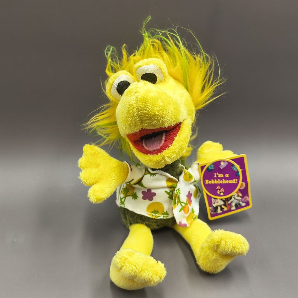 Manhattan Toy Fraggle Rock Wembley Bobblehead Bobble 10" Plush 2010 Stuffed NWT